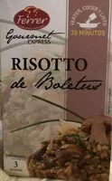 Mängden socker i Risotto de boletus