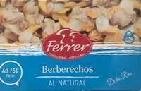 Mängden socker i Berberechos ferrer