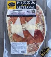 Mängden socker i Pizza jamon curado y tres quesos