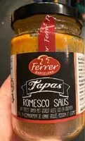 Mängden socker i Tapas rimesco saus