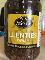 Mängden socker i Lentejas caviar