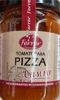 Mängden socker i Tomate para pizza