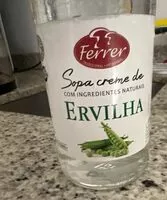Mängden socker i Sopa Creme de Ervilha