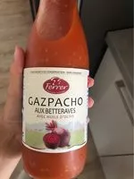 Mängden socker i Gazpacho aux bettraves avec huile d'olive