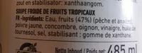 Mängden socker i Gazpacho tropical