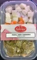 Mängden socker i Ptata, judia y zanahoria  cocida al vacio