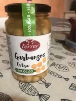 Mängden socker i Garbanzos ferrer