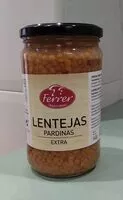 Mängden socker i Lentejas