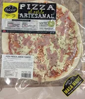 Mängden socker i Pizza al estilo artesanal Jamón y queso