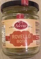 Mängden socker i Rovelló Botó