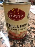 Mängden socker i Cebolla frita con aceite de Oliva
