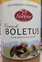 Mängden socker i Crema de Boletus