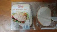 Mängden socker i Pechuga de pavo