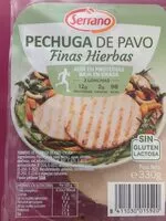 Mängden socker i Pechuga de pavo finas hierbas