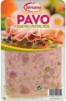 Mängden socker i Pavo con huevo y pistachos