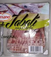 Mängden socker i Cabeza de jabalí con pistacho sabor trufa