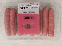 Mängden socker i Longaniza fresca