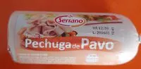Mängden socker i Pechuga de pavo