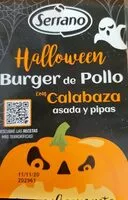 Mängden socker i Hamburguesa de pollo con calabaza asada y pipas
