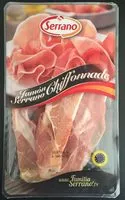 Mängden socker i Jambon Serrano Chiffonnade