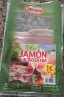 Mängden socker i Jamon cocido extra