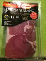 Mängden socker i Jamón serrano
