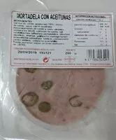 Mängden socker i Mortadela con aceitunas