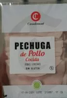 Mängden socker i Pechuga de pollo