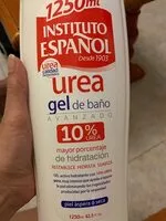 Mängden socker i Urea gel de baño avanzado