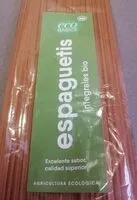 Mängden socker i Espaguetis integrales bio
