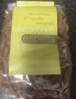 Mängden socker i Macarrones espelta integrales