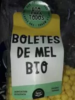 Mängden socker i Boletes de mel bio