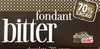 Mängden socker i Chocolate bitter fondant