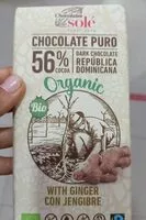 Mängden socker i Chocolate puro 56% con gengibre