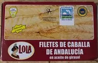 Mängden socker i Filetes de caballa de Andalucía