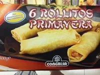 Mängden socker i Rollitos primavera