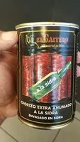 Mängden socker i Chorizo extra ahumado a la sidra