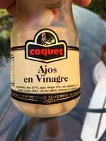 Mängden socker i Ajos en Vinagre