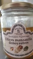 Mängden socker i Olives manzanilla denoyautees