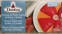 Mängden socker i Pimientos del Piquillo rellenos de Merluza y Gambas