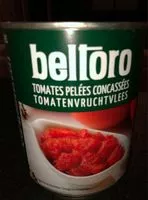 Mängden socker i Tomates pelées concassées