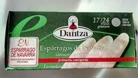 Mängden socker i Espárragos de Navarra