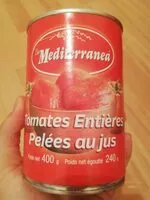 Mängden socker i tomates entières pelées au jus
