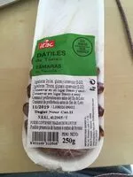 Mängden socker i Dátiles de Túnez