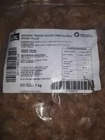 Mängden socker i Jengibre trozos azúcar cristalizado