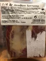 Mängden socker i Jambon Serrano