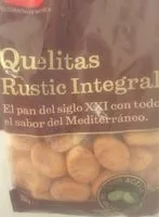 Mängden socker i Quelitas rustic mini galletas integrales con aceite de oliva