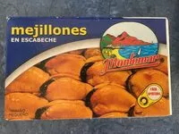 Mängden socker i Mejillones en escabeche