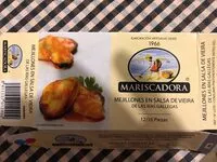 Mängden socker i Mejillones en salsa de Vieira