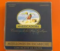 Mängden socker i Mejillones en escabeche